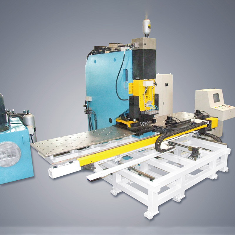 PP1213A PP1009S CNC Hydraulic High speed Punching Machine for Truck Beam