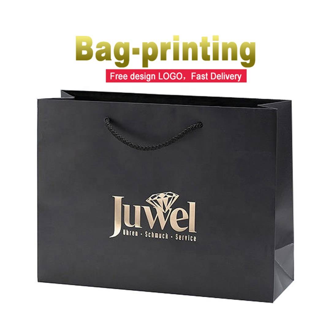 Custom wholesale paper bag printing logo