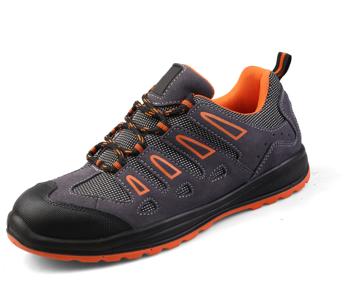 <a href='/steel-toe/'>Steel Toe</a> Cap Leather Injection PU Sole Safety Shoes