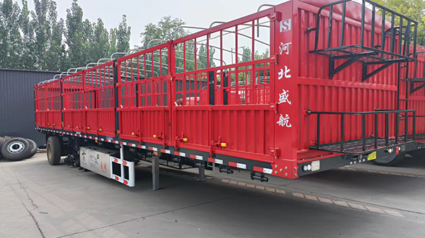 Factory Direct SSH9402CCY Fence Semi-Trailer: High-Quality Construction for Ultimate Cargo Security