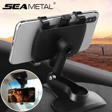 New 360 Car Rearview Mirror Phone Holder Mount, Car Rearview Mirror Mount Phone and GPS Holder, Multifunctiona Universal Smartphone Stand and Vehicle Back Seat Mobile Phone HoldGrey - Home & Garden Products | Gardns.com