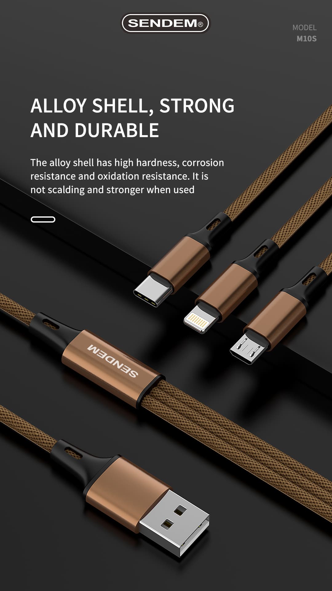 M10S--3in1-100W 3in1 fabric braided 6A usb cable  (5)