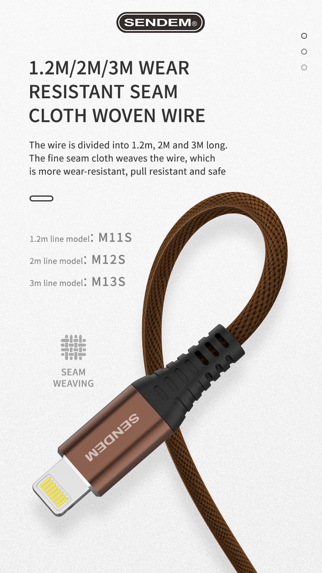 M11S-M12S-M13S -fabric braided 6A usb cable  (5)