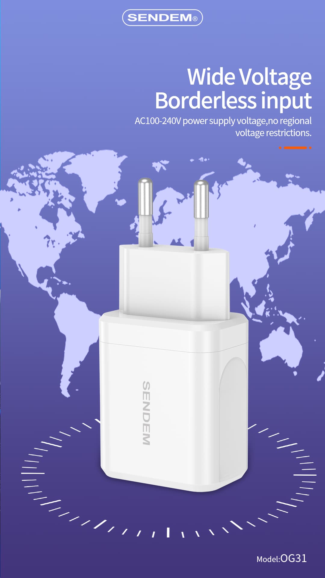 OG31-Ruishan series EU plug 2.4A USB wall charger  (7)