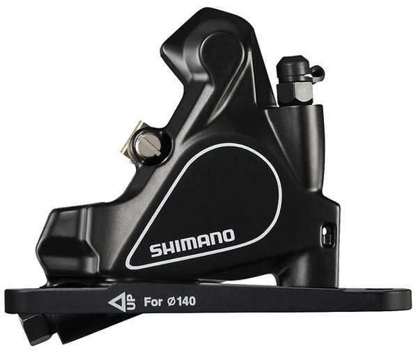 Shimano XT BR-M8120 4-Piston Post-Mount Disc Brake Caliper, Metal Pads | Worldwide Cyclery