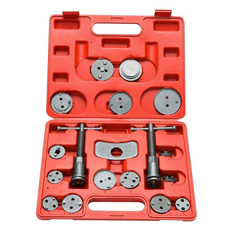 18 Pcs Disc <a href='/brake-caliper-piston/'>Brake Caliper Piston</a> Compressor Wind Back Rewind Tool Kit for Car Repair