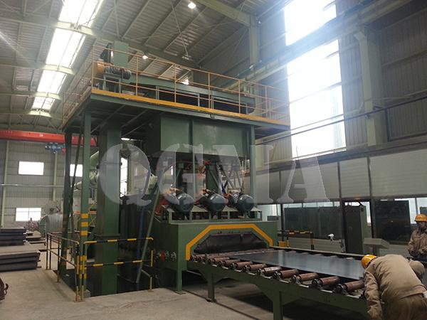 Steel Pipe Outer Wall Shot Blasting Machine - China Qingdao Effect Machine