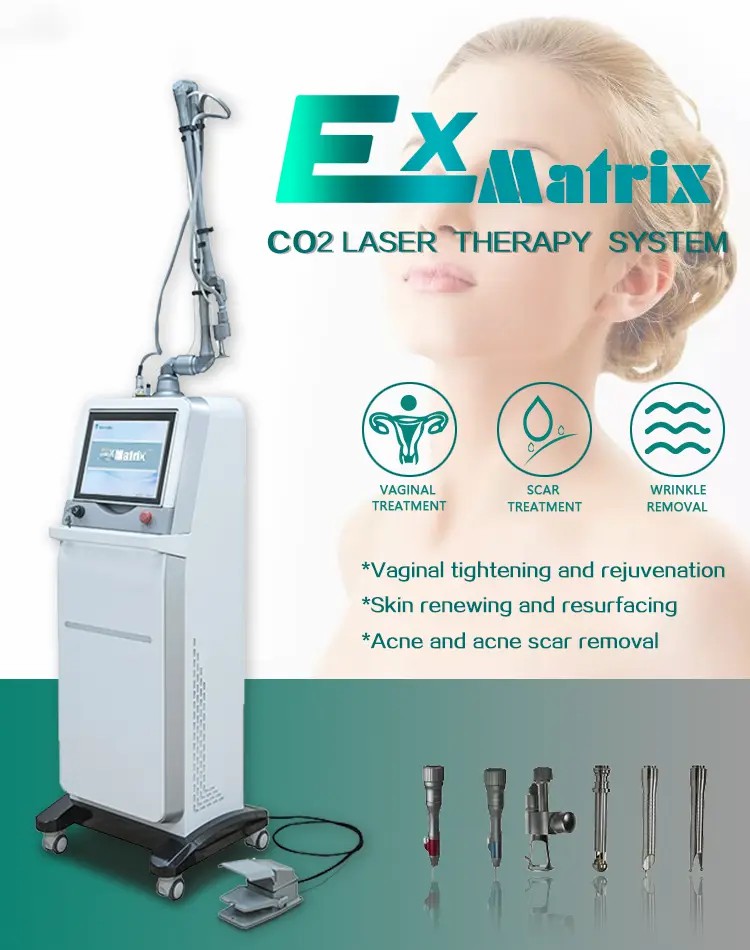 Fractional CO2 Laser Scar Removal Acne Treatment and Vaginal Tightening Machine