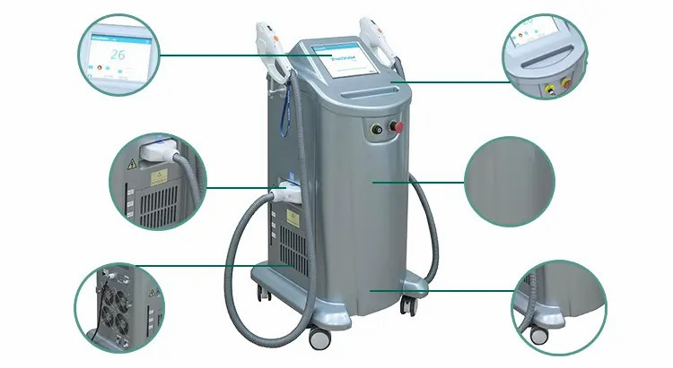 IPL Laser Hair Removal HR & SR Skin Rejuvenation Beauty Salon Equipment 