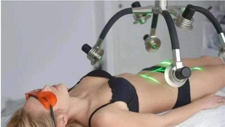 6D laser 532nm wavelength green light fat loss body slimming Machine