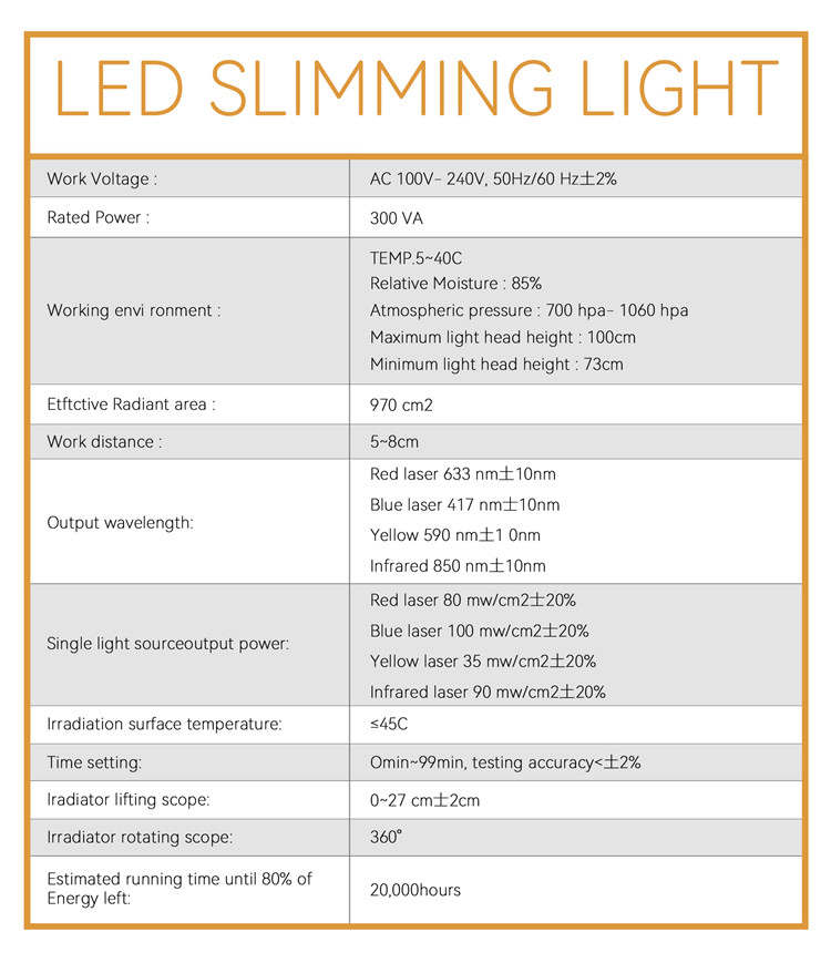 PDT Machine Led Facial Phototherapy Skin Care Therapy 