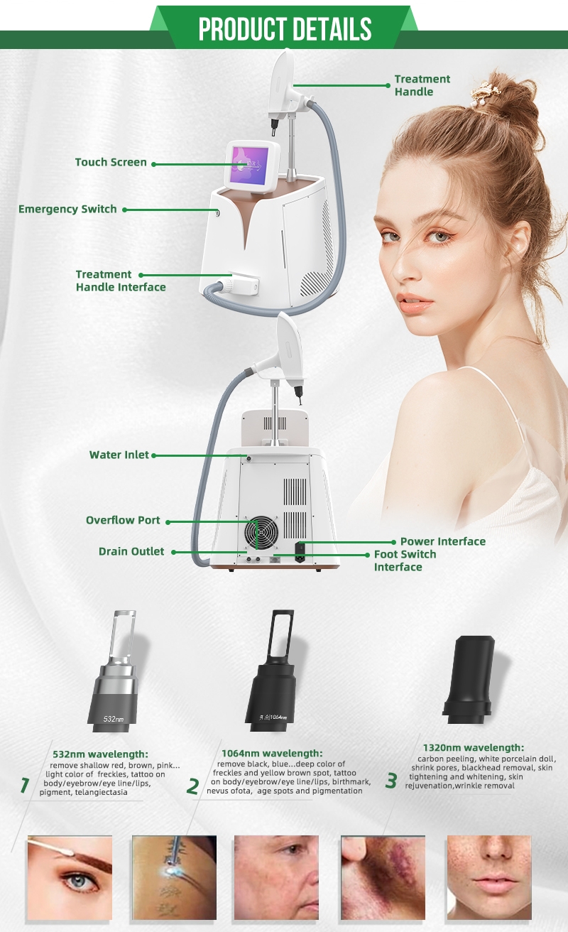 portable Q-switched laser machine