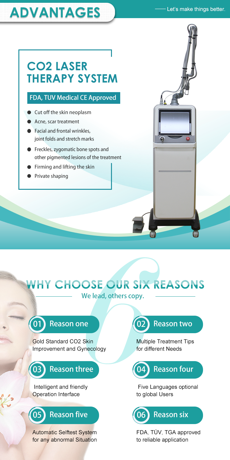 fractional co2 laser machine