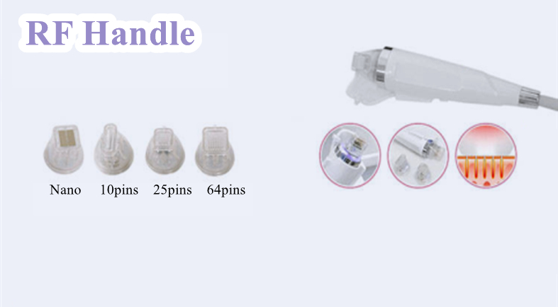 4D hifu anti-aging wrinkle removal machine working handle