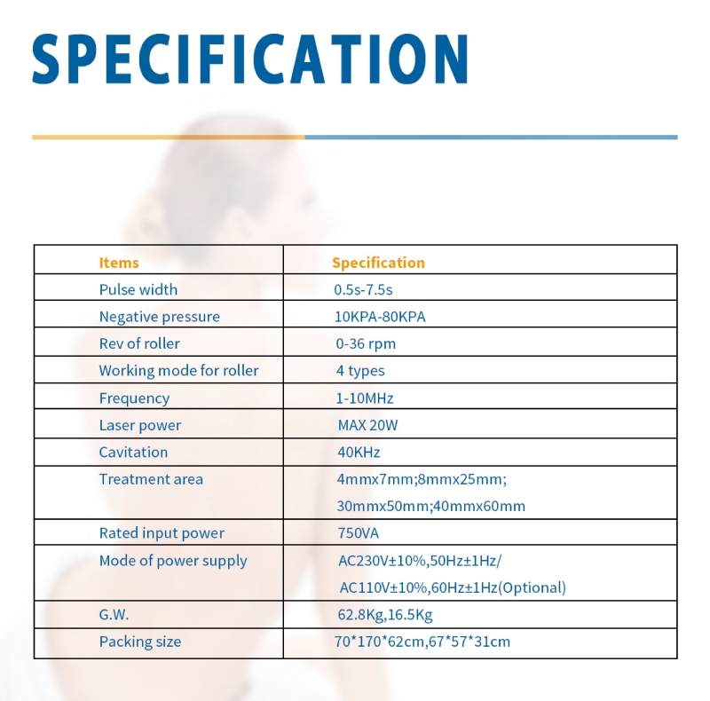 cellushape cavitation rf 7