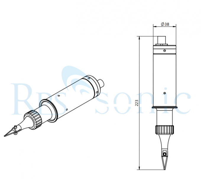 Compact Ultrasonic Hand Cutter With Blade Replacement Cloth Cutting 0