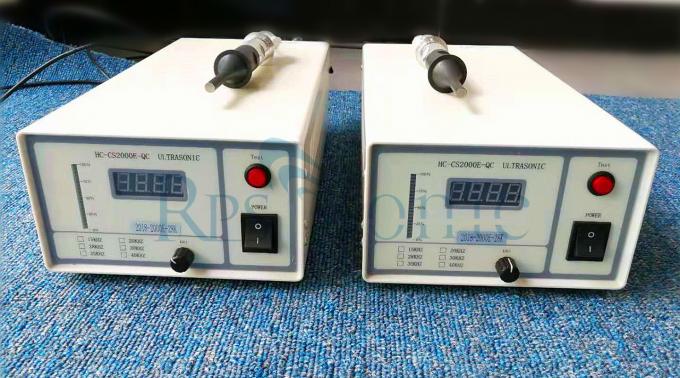 High Frequency Earloop 20khz Ultrasonic Welding Machine 0