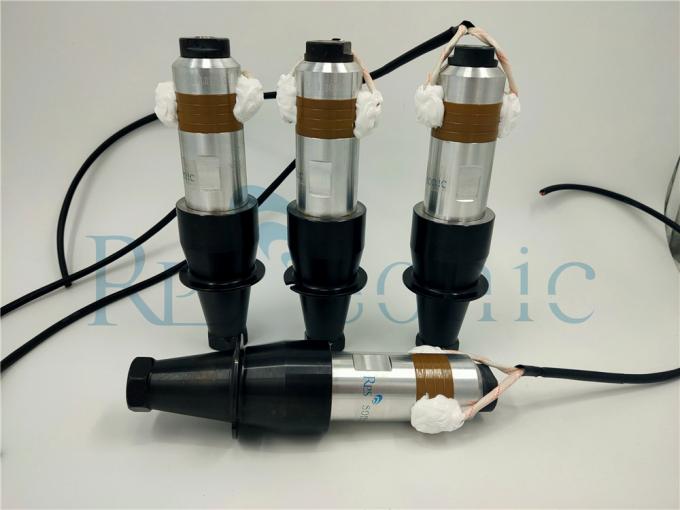 1500w Nonwoven Ultrasonic Welding Transducer 20khz 1