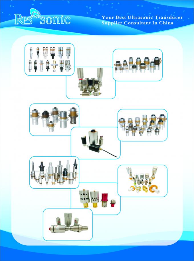 20khz 2000w Ultrasonic Welding Transducer With Booster And Horn 2