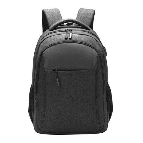 Custom backpack and other promotional products.