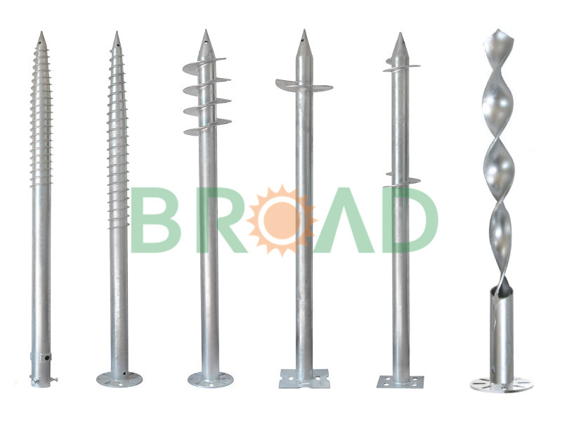 ground screw for ground solar mounted