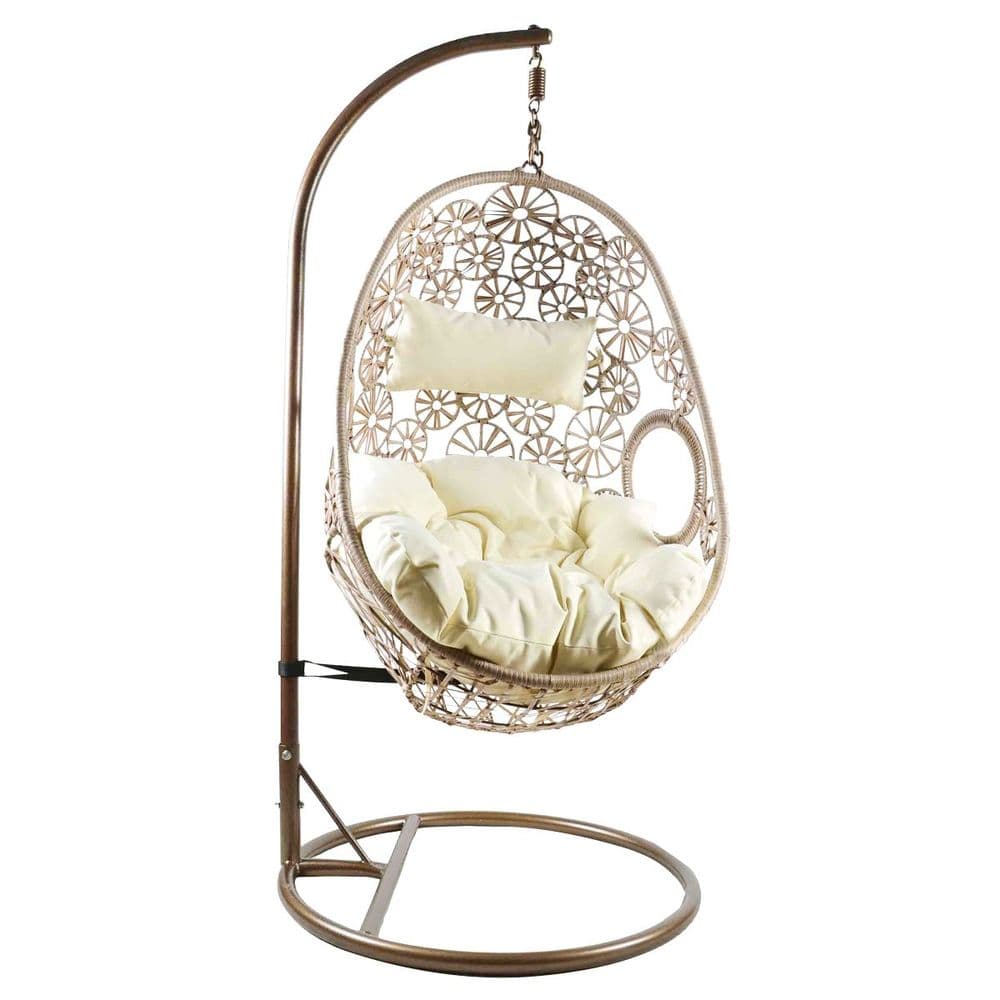 China Deluxe Lover Garden/ Patio Swing Chair - China Garden Swing Chair, Swing Bed