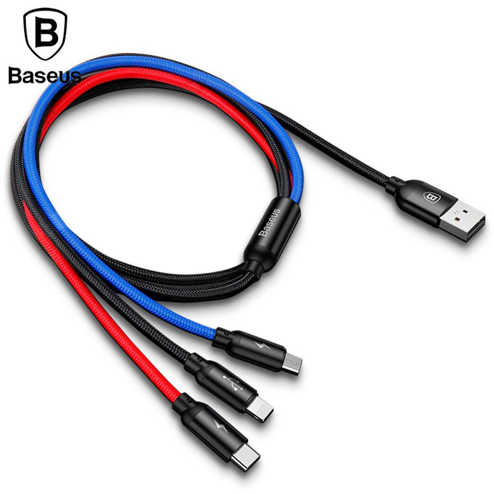 Detachable magnetic data cables ,3 in 1 for iphone , Android Phone