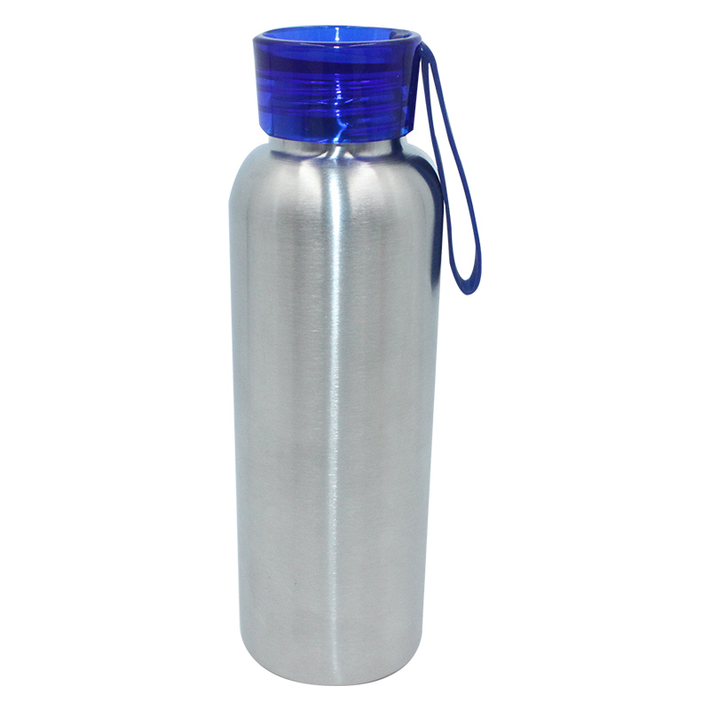 BPA free single wall 304 Stainless steel custom water bottle with rope