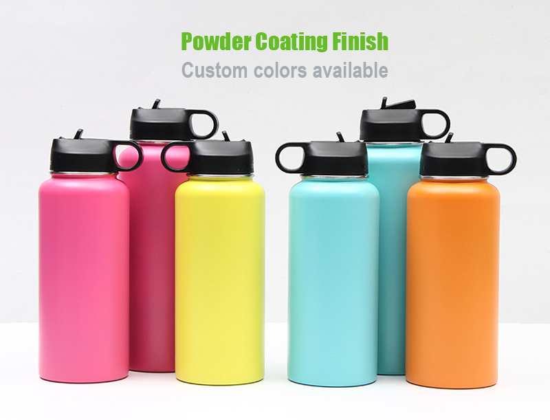 Custom-printed stainless-steel double-wall vacuum-insulate hydro-sports hiking-water bottles-thermos flask (4)
