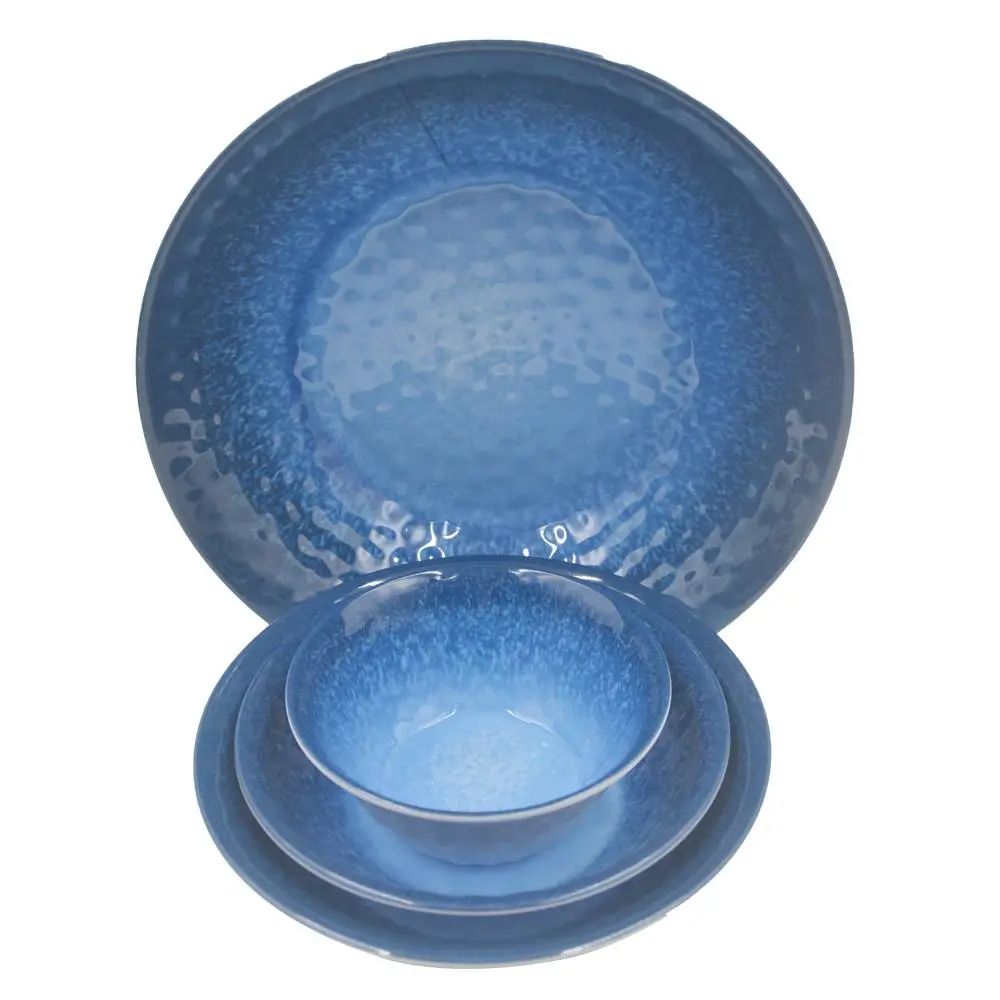 Direct from Factory: Wholesale Pitted Texture Melamine Dinner Set - Buy Now