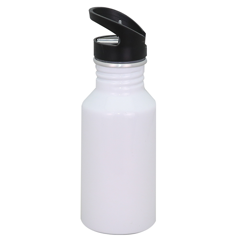 Customized 360ml Sport <a href='/aluminum-water-bottle/'>Aluminum water bottle</a> with straw