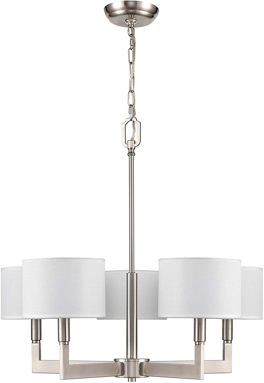 Brushed Nickel, Chandeliers | Lamps Plus