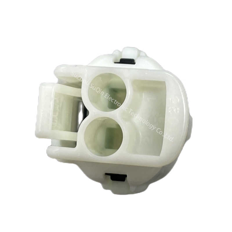 7283-7027 2 way female white waterproof wire <a href='/connector/'>connector</a> adapters