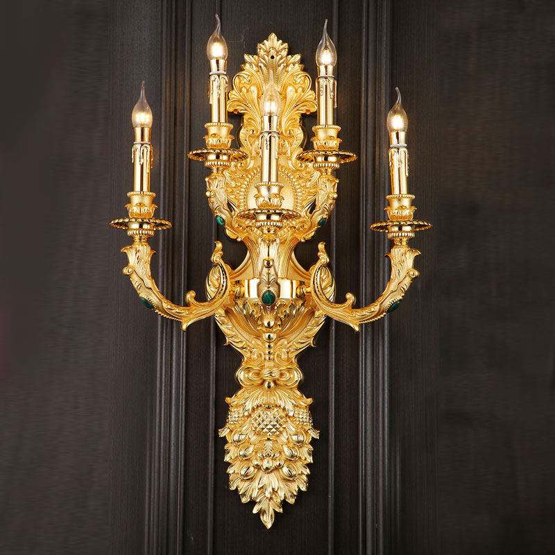 Wall lamp33801W-L3+2 Palace luxury wall lamp