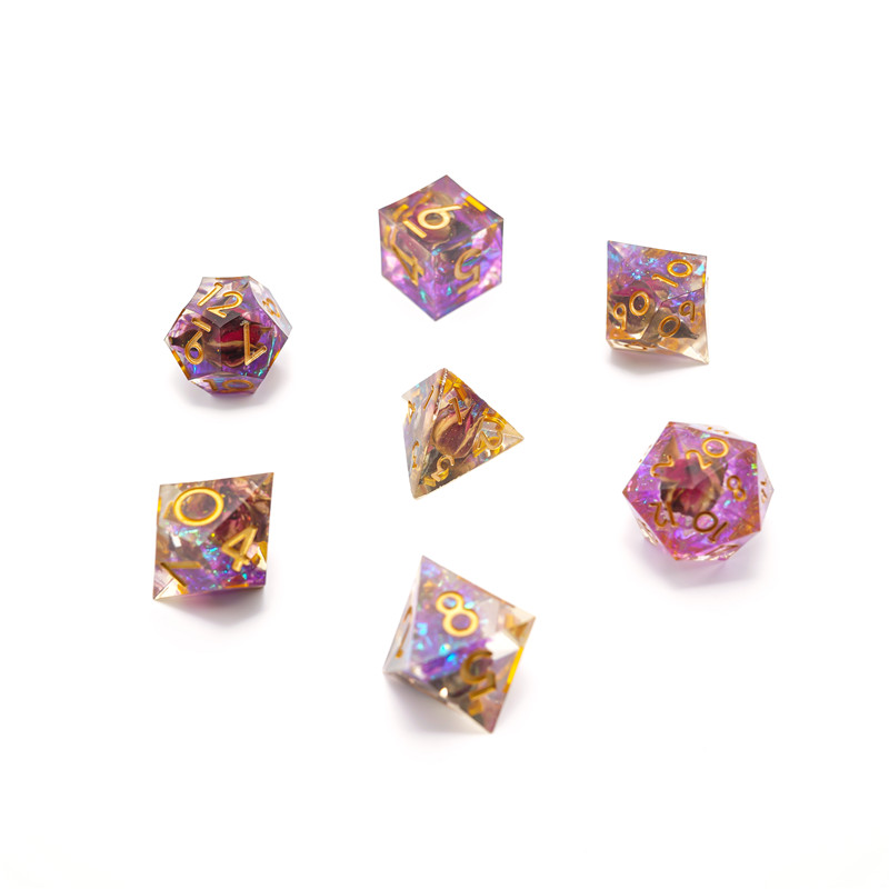 <a href='/resin-rose-dice/'>Resin Rose Dice</a> (OPP Bag) from a Trusted Factory: High-Quality and Beautifully Crafted Dice!