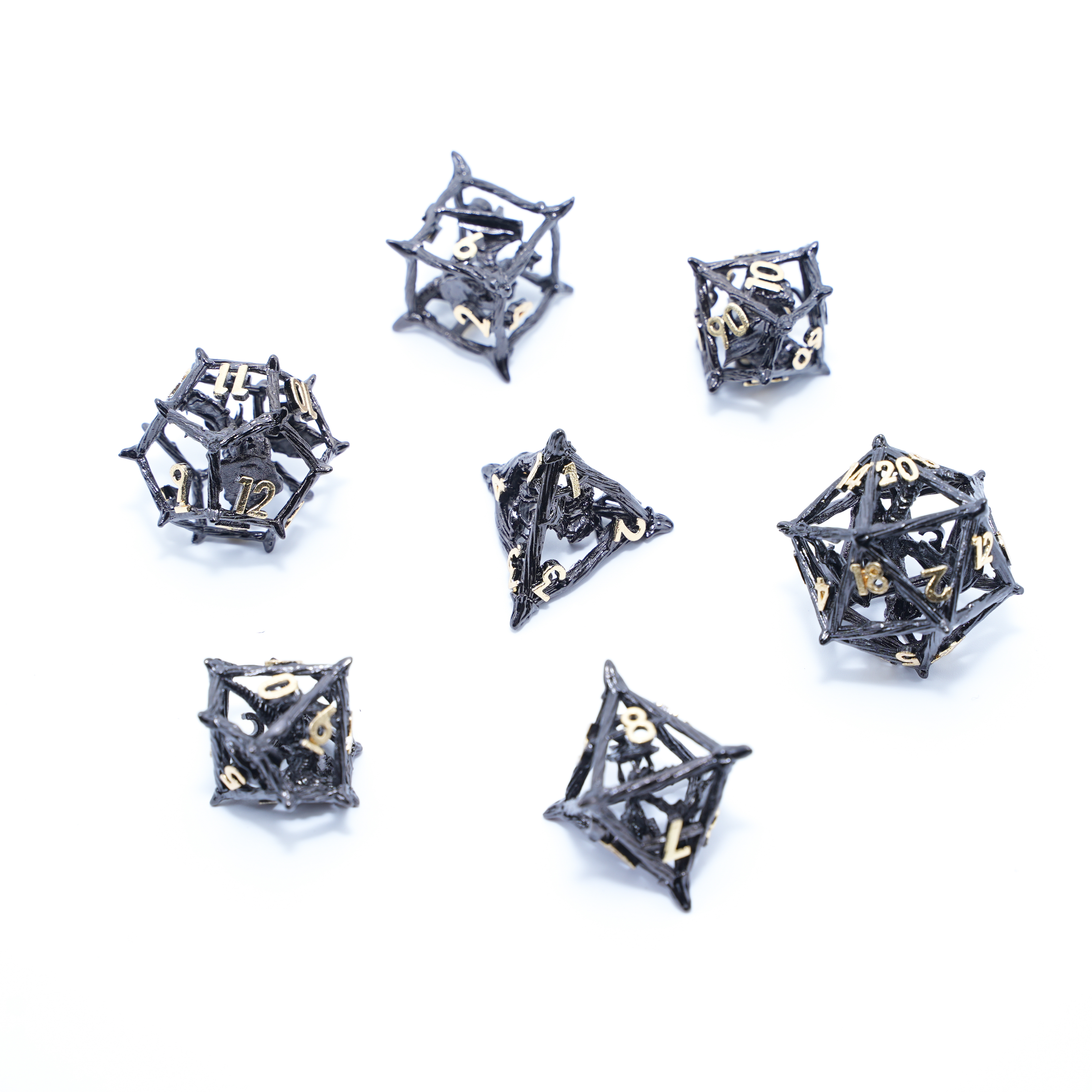 Get Your Hands on Unique Spike 3D Dragon Dice from Factory - Packaged in OPP Bag or Micro Iron Box!