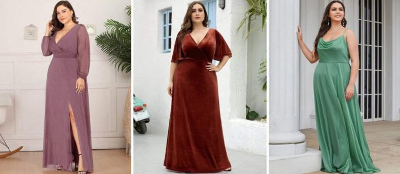 plus size dresses formal | Red Dress