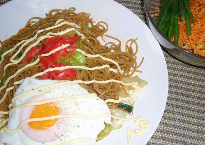 Yakisoba (Japanese <a href='/fried-noodle/'>Fried <a href='/noodle/'>Noodle</a></a>) Recipe