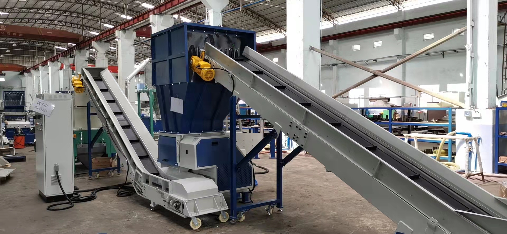 glass crushing machine recycling india