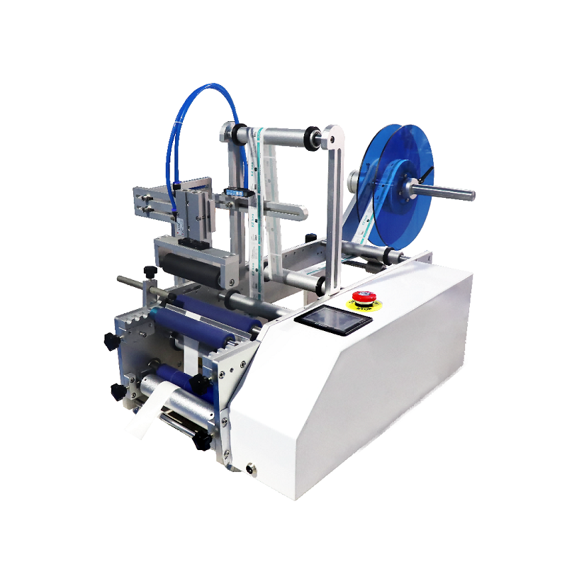 Efficient Semi-Automatic Cylinder Top Labeling Machine - AS-C12 | <a href='/fa/'>Fa</a>ctory Direct Prices