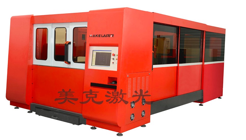 Factory Direct MK3015 - Enclosed Metal <a href='/fiber-laser-cutter/'>Fiber Laser Cutter</a> | Interexchange Table - Affordable & Efficient