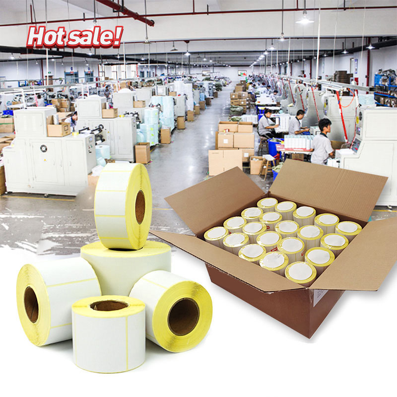 Factory Direct: Get Affordable <a href='/thermal-labels/'>Thermal Labels</a> - Self-Adhesive Barcode Fanfold Roll | 100x100x300Pcs