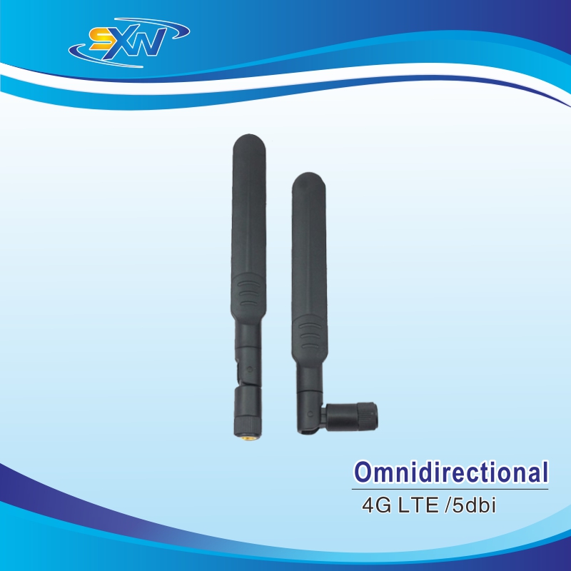 Hinged Blade Right Angle SMA Male Connector 4G LTE Paddle Antenna | Factory Direct Supplier