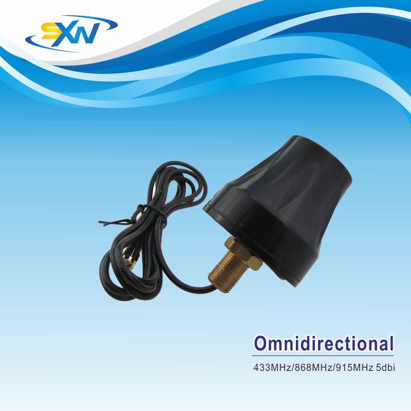 Outdoor waterproof compact size bolt-through 868MHz antenna