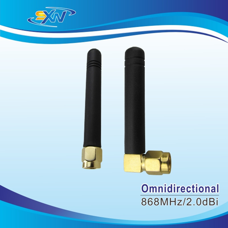 Factory Direct: 868MHz SMA R/A Plug Mount Whip Antenna for Reliable Signal Strength - Order Now!