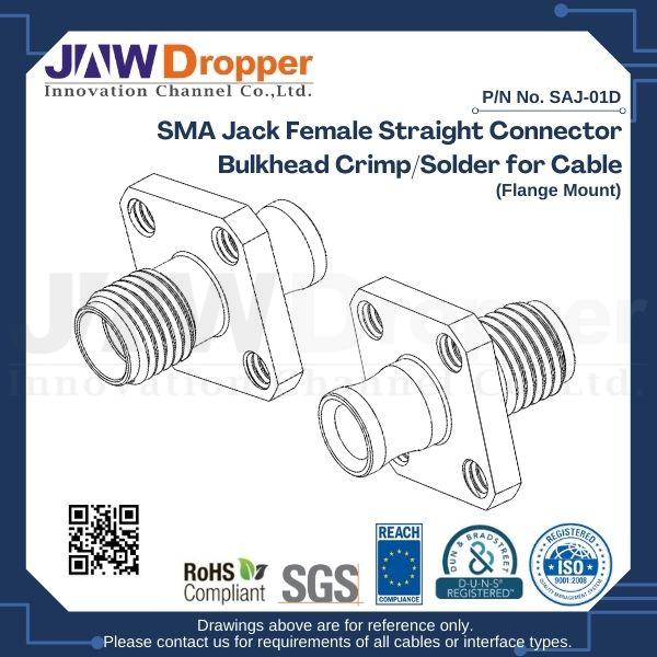 SMA connector male straight solder for .047 semi rigid, semi flex cable | Wellshow -RF Connector, RF Coaxial Cable Assembly, GSM, GPS, WiFi Antenna Manufacturer