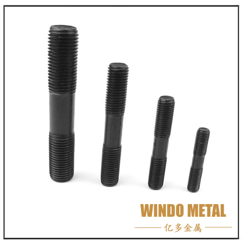 High Strength Carbon Steel Double End Stud Bolt - Bolt Nut by Windo Metal