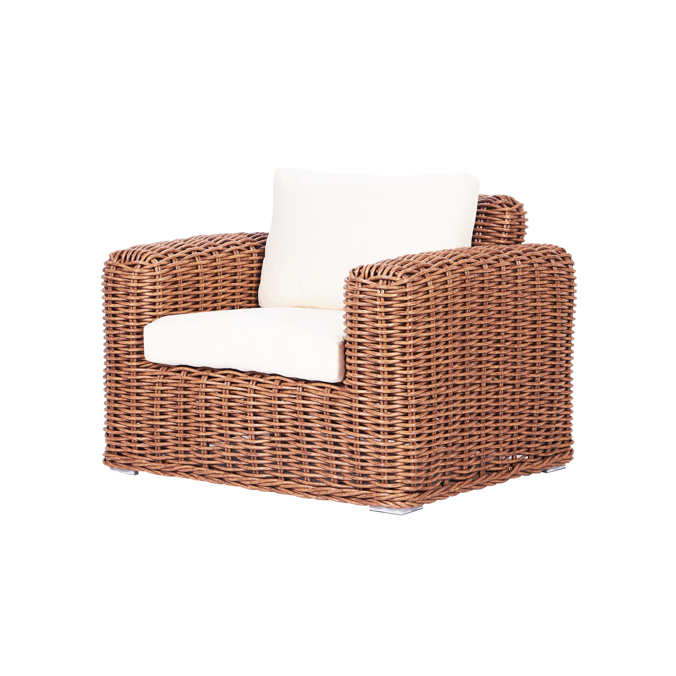 Factory-direct Island Rattan Single Sofa: Stylish Seating for Any Space