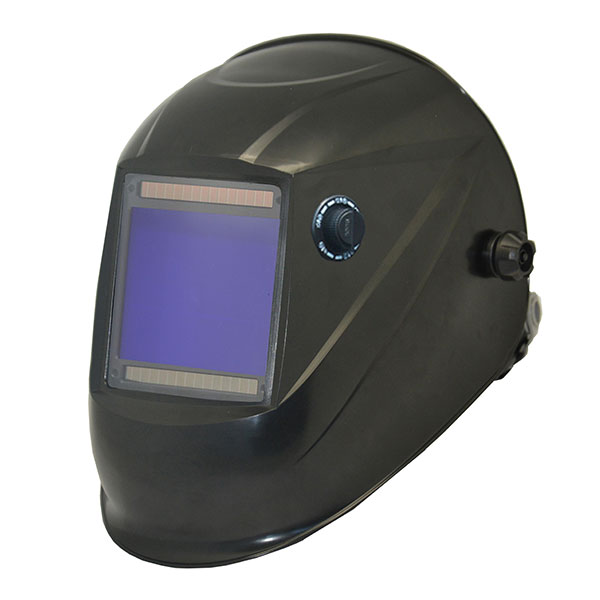 Factory Direct: Large View Sensor Solar Safety Welding Helmet - Variable Shade Headgear