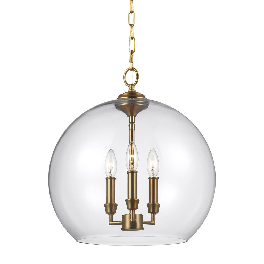 Acatia Round 3-Light Black Foyer Metal Pendant  Big Time Home